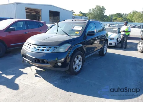 2005 Nissan Murano Sl z USA, uszkodzony, nr VIN JN8AZ08T25W331888